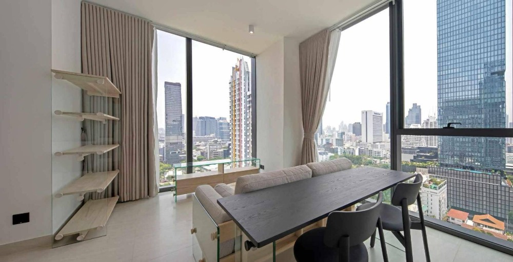 For SaleCondoSathorn, Narathiwat : For Sale! Tait Sathorn 12 | High Floor, Mahanakhon View, Pet-Friendly, Next to BTS St. Louis