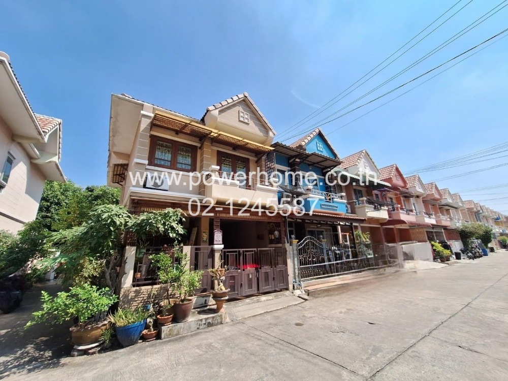 For SaleTownhouseRama5, Ratchapruek, Bangkruai : 2 -story townhouse, Khu Wiang Kanchanaphisek, Bang Kruai, Nonthaburi