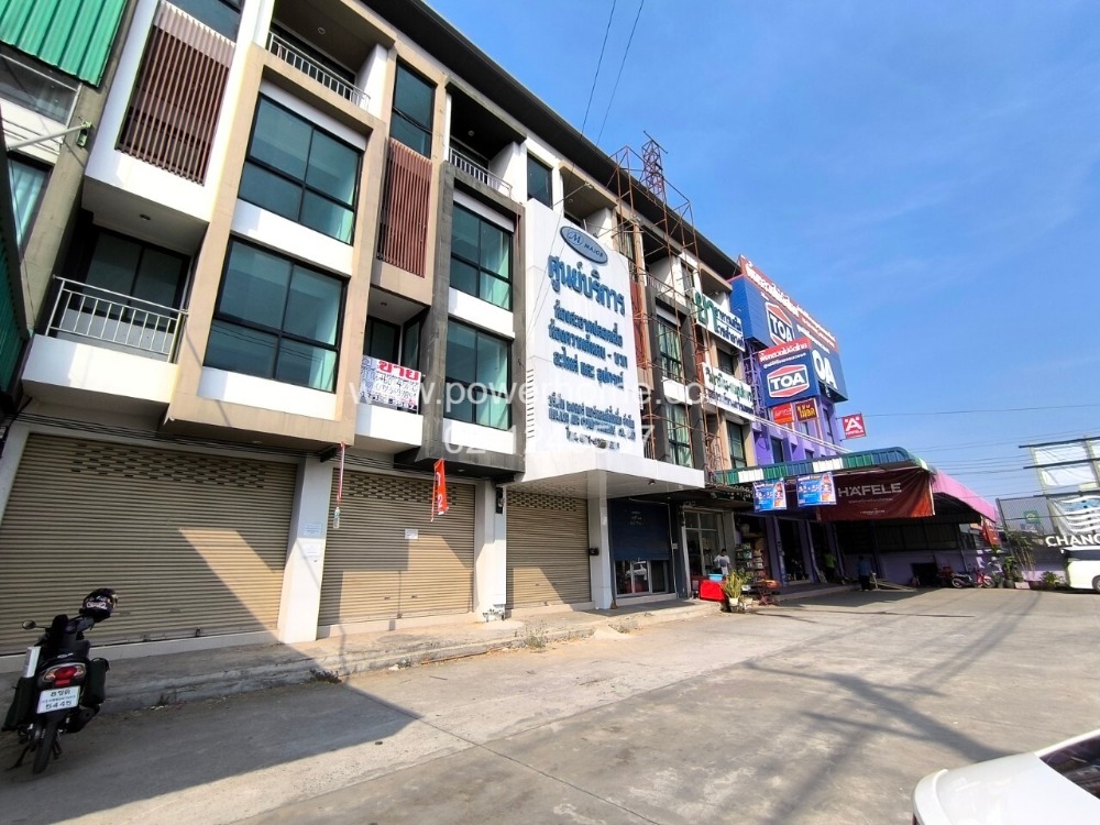 For SaleShop HousePathum Thani,Rangsit, Thammasat : 4 -story commercial building, Khlong Sam Khlong Luang, Pathum Thani