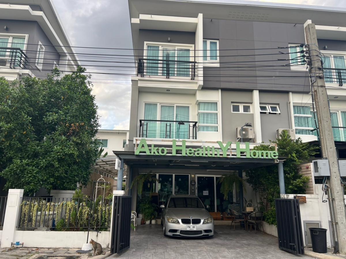 For RentHouseVipawadee, Don Mueang, Lak Si : 🎉 For Rent: Twin House Home Office, Decorated as a Café – Ready to Start Your Business!(Also great for an office or residential use)