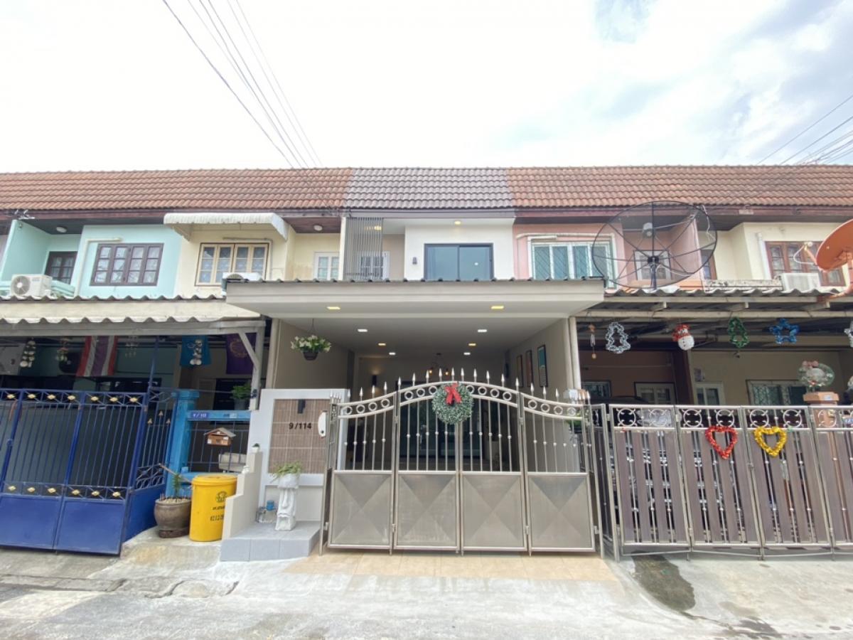 For SaleTownhouseNonthaburi, Bang Yai, Bangbuathong : 2 -story townhouse for sale, Bua Thong Village Renovate ready Free gifts near the Bang Phai Canal