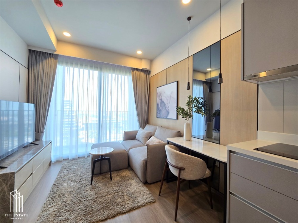 ให้เช่าคอนโดบางนา แบริ่ง ลาซาล : For rent Whizdom The Forestias (Destinia) ติดตึก 101 true digital park ขนาด 35.13 sq.m. 1 bedroom @31,000 Baht