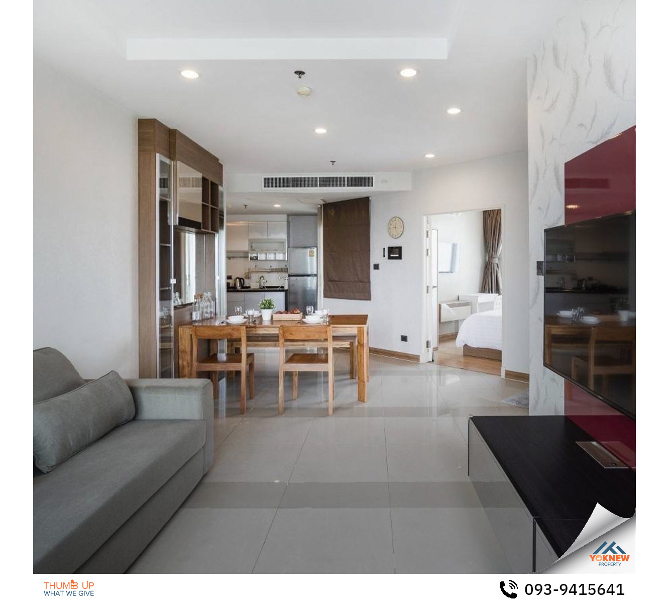 For RentCondoRama9, Petchburi, RCA : Supalai Wellington 🏡💎 2 large bedrooms at a great price, whether you live there yourself or rent it out, you’ll make a profit!