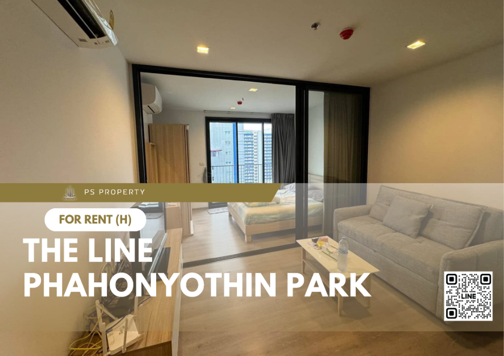 For RentCondoLadprao, Central Ladprao : For rent 🔥 THE LINE Phahonyothin Park 🔥 near MRT Phahonyothin, complete with furniture and electrical appliances.