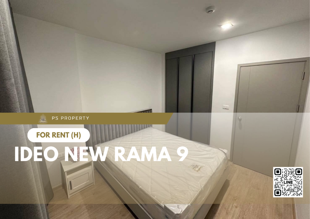 For RentCondoRama9, Petchburi, RCA : For rent 🔥 IDEO New Rama 9 🔥 complete furniture and electrical appliances, near The Mall Ramkhamhaeng.