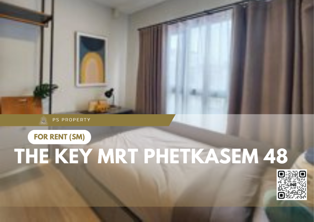 For RentCondoBang kae, Phetkasem : For rent 🔥 The Key MRT Phetkasem 48 🔥 near MRT Phetkasem 48, complete furniture and electrical appliances.