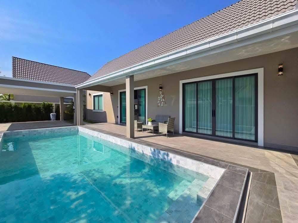 For SalePattaya, Bangsaen, Chonburi : 🏡 Nordic-Style Pool Villa for Sale | Pattaya | 8.99 MB 💦