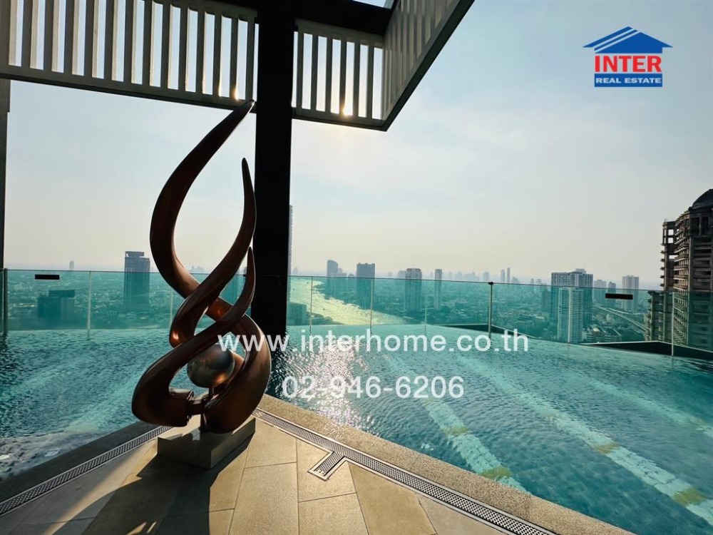 For SaleCondoSathorn, Narathiwat : Condominium 45.02 sq.m., Sathum Sathorn Soi Sathorn 21, Charoen Krung Road, Sathorn Road, Sathorn District, Bangkok