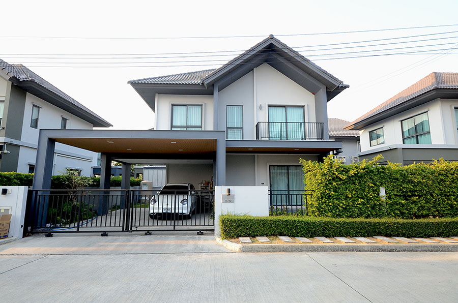 For SaleHouseChaengwatana, Muangthong : 2 storey detached house, Venu Flow Village, Chaengwattana, Chaiyapruek Road