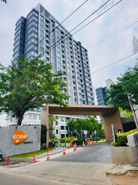 For SaleCondoRama 2, Bang Khun Thian : Condo Ease Rama 2, beautiful room, ready to move in, near Central Rama 2, only 900 meters.