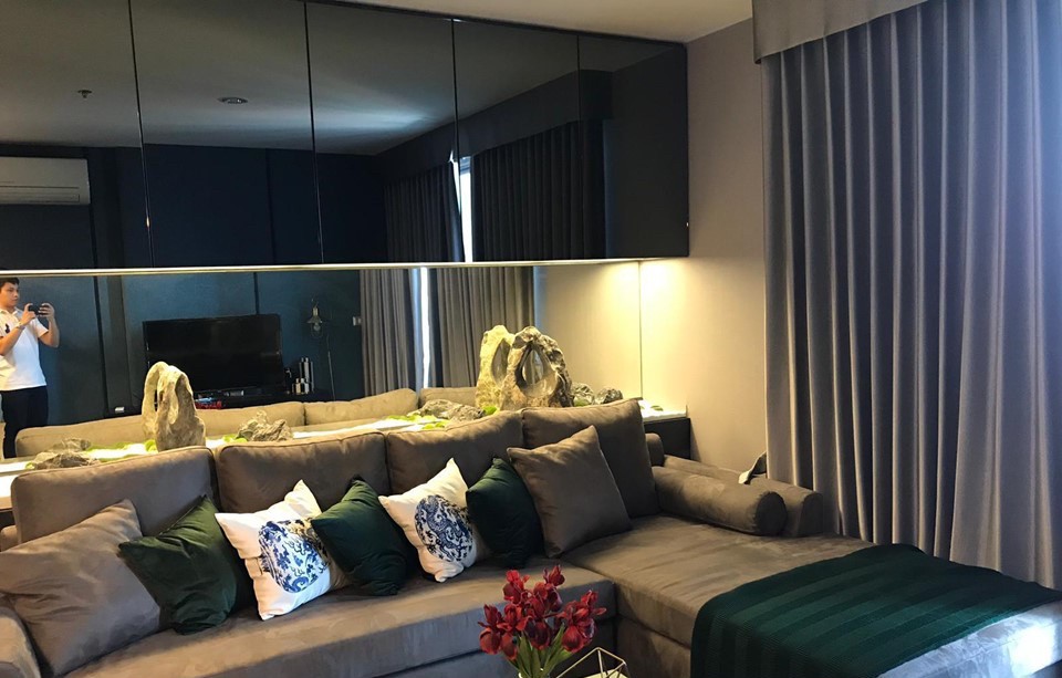 For RentCondoSukhumvit, Asoke, Thonglor : LTHC11847 - Rhythm Sukhumvit 42 for Rent Size 78 SQM. 2 Beds 2 Baths Near BTS EKKAMAI Station Only 72K/Month