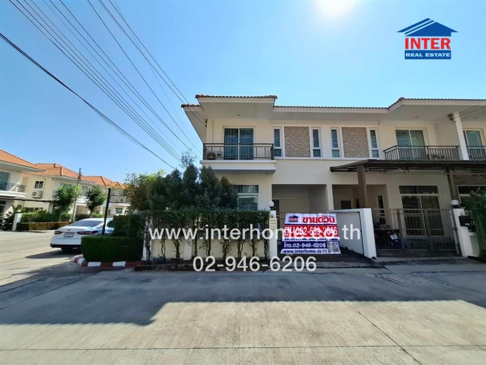 For SaleTownhouseNonthaburi, Bang Yai, Bangbuathong : 2 -story townhome, 29.6 sq.w., Noncha Village, Bang Yai 2 Soi 6, Rural Road, Nonthaburi 3099 Kanchanaphisek Road, Bang Yai, Nonthaburi