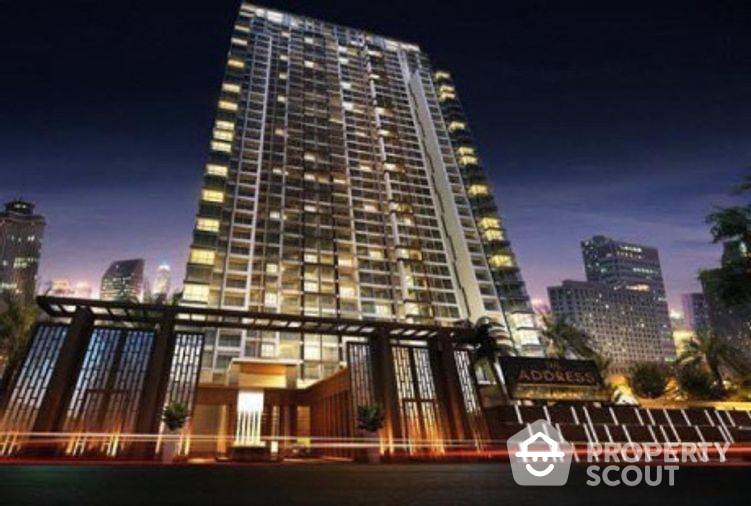 For SaleCondoSathorn, Narathiwat : 1-BR Condo at The Address Sathorn near BTS Saint Louis