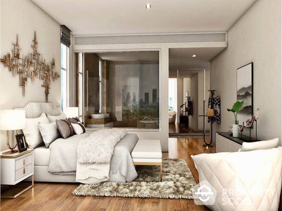 For SaleCondoSathorn, Narathiwat : 3-BR Condo at The Sukhothai Residences Condominium near MRT Lumphini