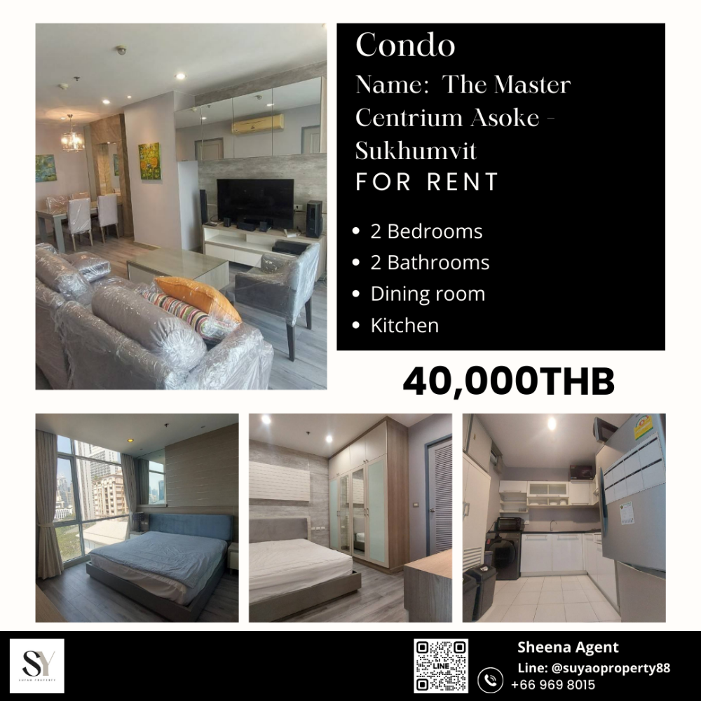 For RentCondoSukhumvit, Asoke, Thonglor : 🏙️The Master Centrium Asoke - Sukhumvit🏙️