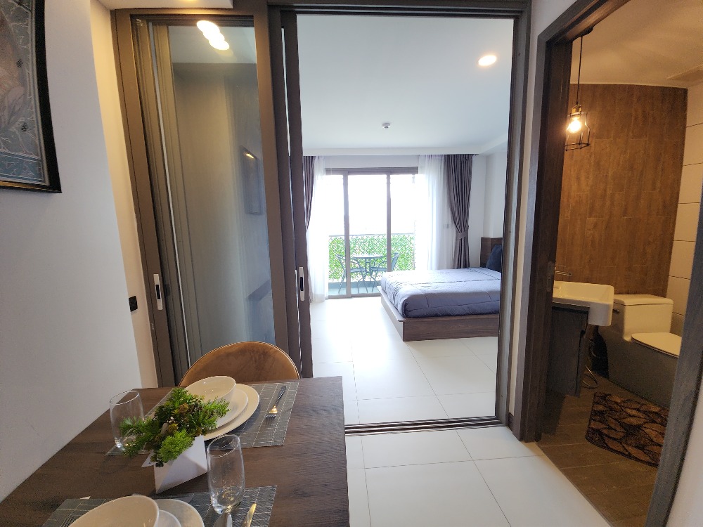 For SaleCondoPattaya, Bangsaen, Chonburi : Condo near Bang Saray 650 meters, 1 bedroom, 1 bathroom, 33.58 sq. Sq. Ready to enter the price of 2.499 million baht only