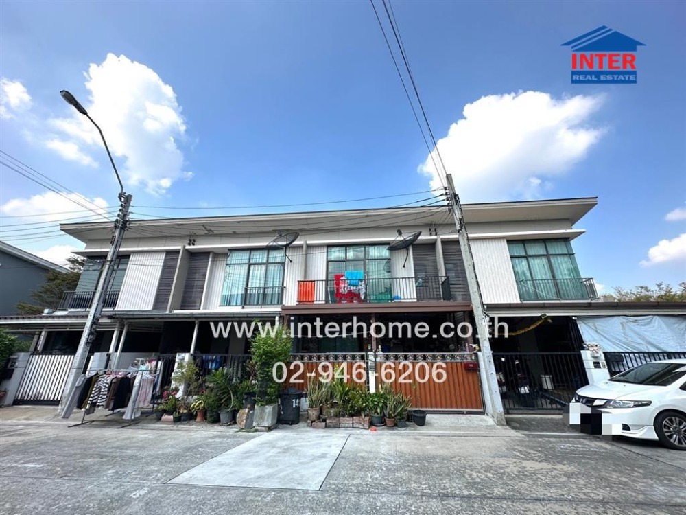 For SaleTownhouseNawamin, Ramindra : 2 -story townhouse 18.7 sq.w. Pruksa Ville 64 Sai Mai Sai Sai Sai Sai Sai Road, Sukhaphiban 5 Road, Sai Mai District, Bangkok