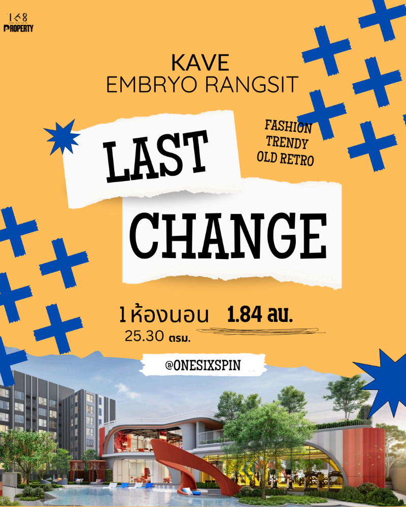 For SaleCondoPathum Thani,Rangsit, Thammasat : Stop renting !! Installment of only 4900 baht / D.