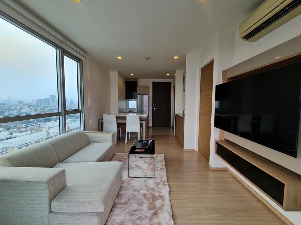 For RentCondoOnnut, Udomsuk : Condo for rent, Sukhumvit 50 [Rhythm Sukhumvit 50], beautiful room, good price, convenient to travel, complete furniture Ready to move in immediately Can make an appointment to see the room