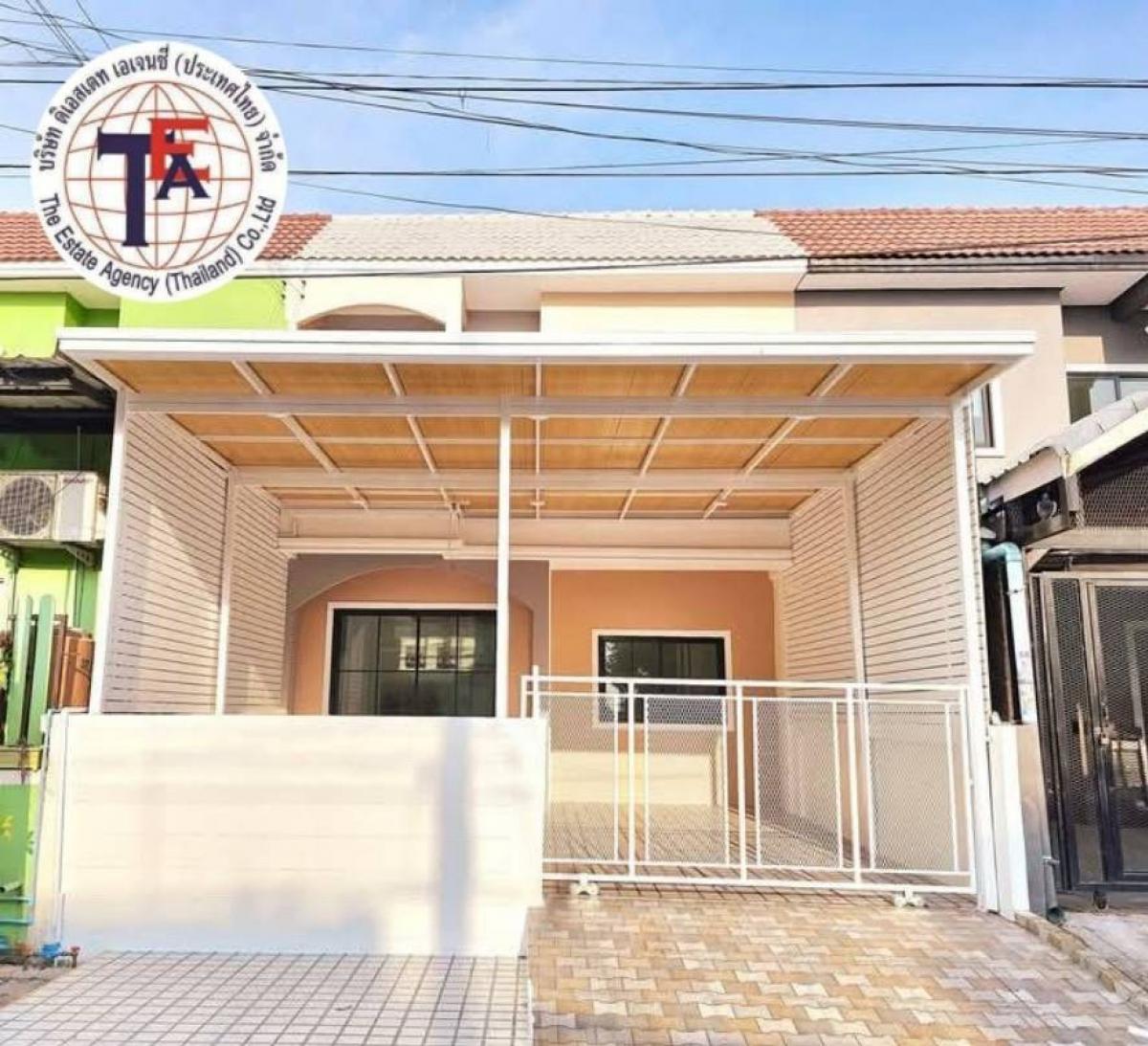 For SaleTownhouseRama5, Ratchapruek, Bangkruai : 2-storey townhouse for sale, Si Prajak Village 7, Bang Kruai-Sai Noi Road, Nonthaburi, Piyachat School Electricity Generating Sai Noi Makro Chaiyapruek Kanchanaphisek 340 Bang Bua Thong-Suphanburi Road