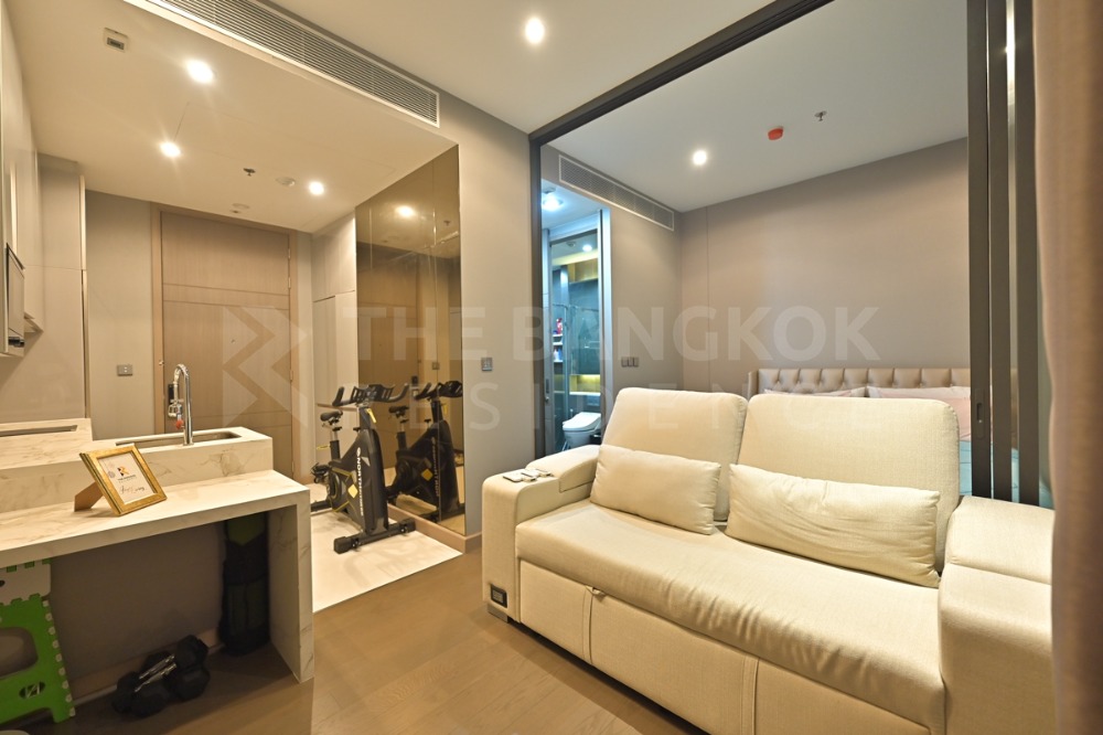 For SaleCondoRama9, Petchburi, RCA : The ESSE at Singha Complex 1 bedroom, the best price 8.59MB Puuter RCD