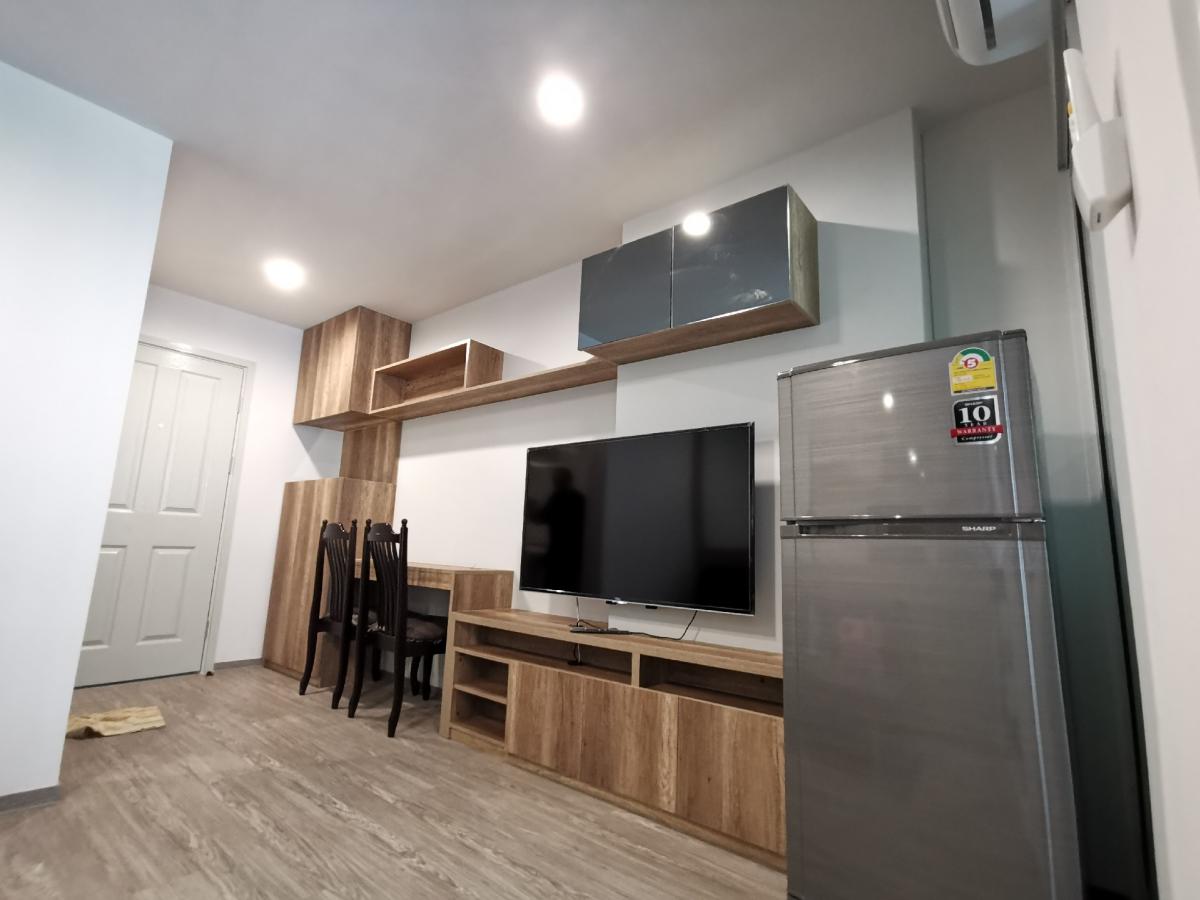 For RentCondoOnnut, Udomsuk : For rent, Regent Home Condo, Sukhumvit 97/1
28 sq m, 5th floor
Starting at 3 months or more
13,000 baht
There is a 7-11 next to the condo, many restaurants and food
The entrance to the condo is BTS Bang Chak. The project has a shuttle bus service