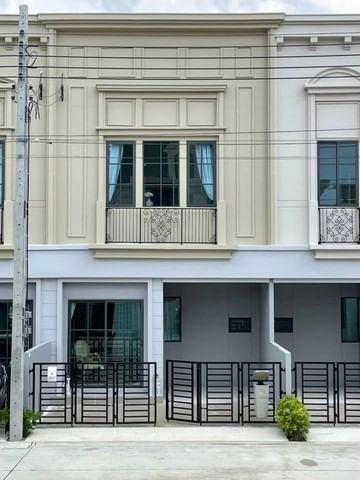 For RentTownhouseBangna, Bearing, Lasalle : 2-storey townhome for rent, Siri Place Mega Bangna-Trat, Km. 5