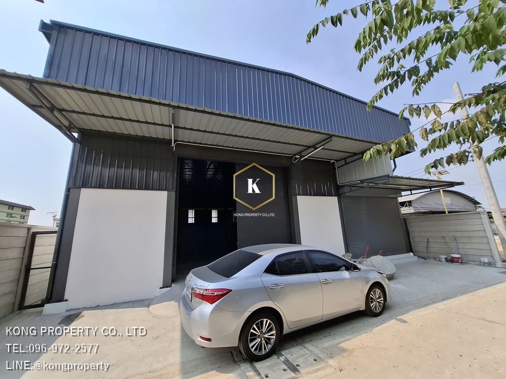 For RentWarehouseSamut Prakan,Samrong : For rent, King Kaew, Bang Phli, Samut Prakan 489 sqm (newly created)