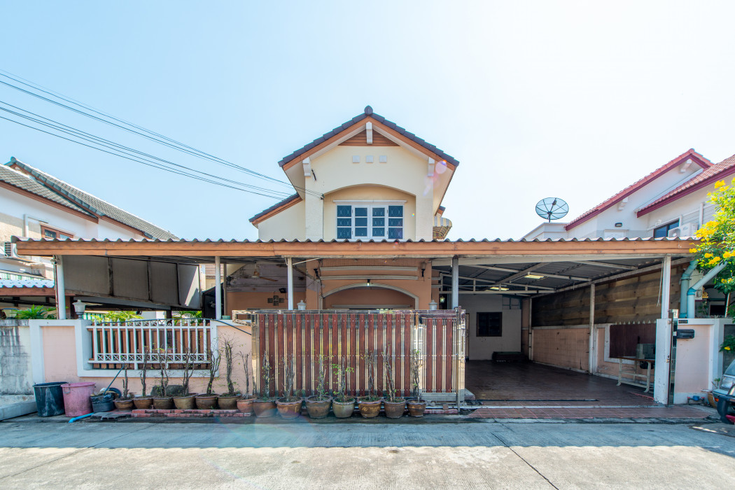 For SaleHousePhutthamonthon, Salaya : Single house for sale, Chonchuen Village 1, Soi Thawi Watthana 9, near Thawi Watthana Road