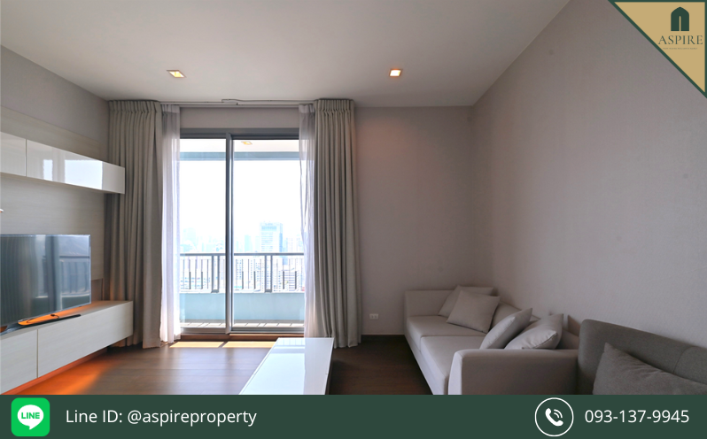 For RentCondoRama9, Petchburi, RCA : [For Rent] Q Asoke Condominium, Ready to move in, Near MRT Phetchaburi