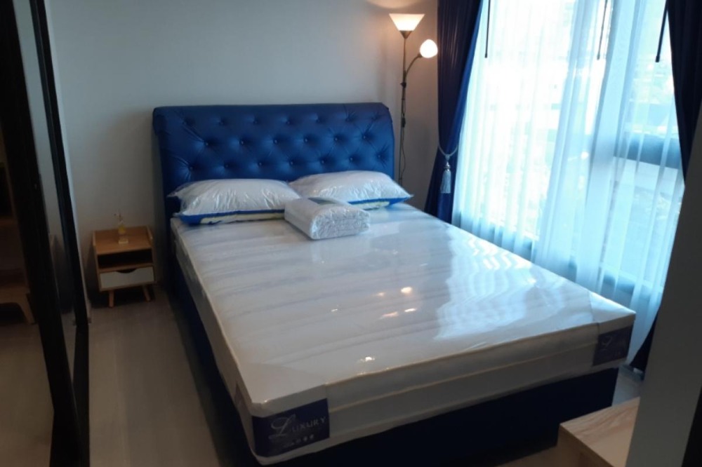 For RentCondoOnnut, Udomsuk : Condo for rent, Sukhumvit 62 [Life Sukhumvit 62] Beautiful room, good price, convenient to travel, complete furniture Ready to move in immediately Can make an appointment to see the room