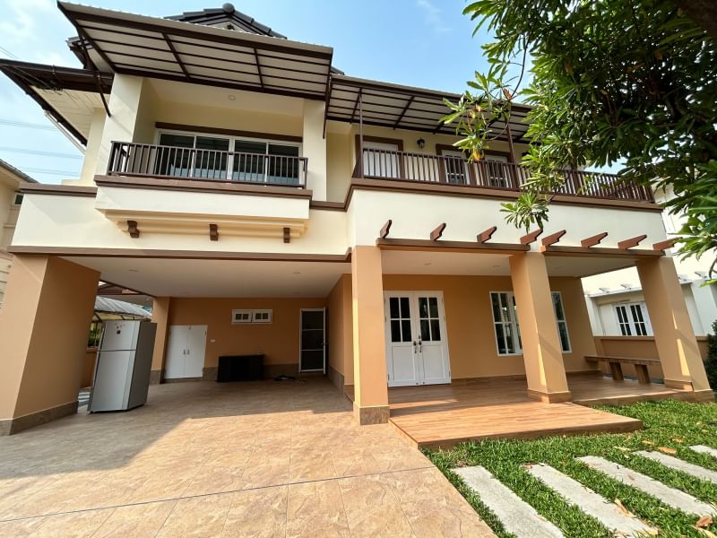 For RentHouseMin Buri, Romklao : Rent a single house, Perfect Place Ram 164, renovated the whole house