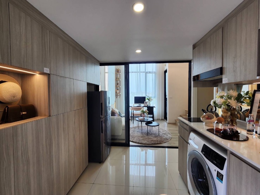 For SaleCondoChaengwatana, Muangthong : A ready to stay condominium, comfortable, pet-friendly and close to the pink line train station