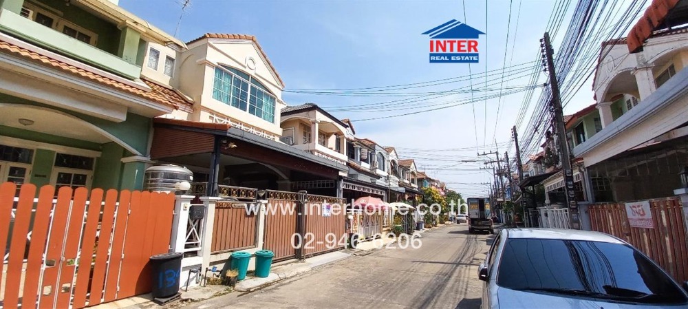 For SaleTownhousePathum Thani,Rangsit, Thammasat : Townhouse 2.5, Floor 29 sq.w., Nanthanakarn Village Rangsit-Bang Phun Soi Ban Klang 2/2 Rangsit-Pathum Thani Road, Tiwanon Road, Mueang Pathum Thani, Pathum Thani