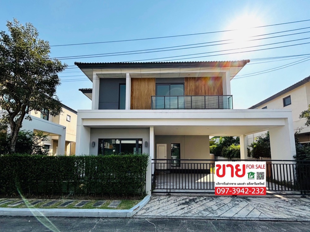 For SaleHouseNonthaburi, Bang Yai, Bangbuathong : The cheapest in the project !!! New detached house, never live in feng shui !! Sent Transte Ratchaphruek 2 House for Sale Centro Rachapruek2