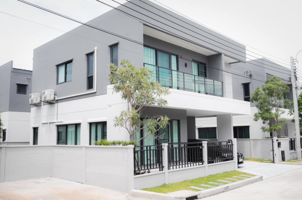 ให้เช่าบ้านบางนา แบริ่ง ลาซาล : 🔶For rent, single house, Centro Bangna, new house, 4 bedrooms, usable area 209 sq m., beautifully decorated, fully furnished, ready to move in