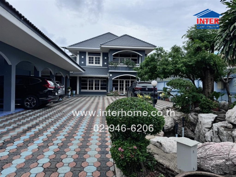 For SaleHouseChaengwatana, Muangthong : 2 storey detached house, 129 sq.w. Village, Kuayul Niwet 1 Tiwanon-Pak Kred Road, Chaeng Watthana Road, Pak Kret, Nonthaburi