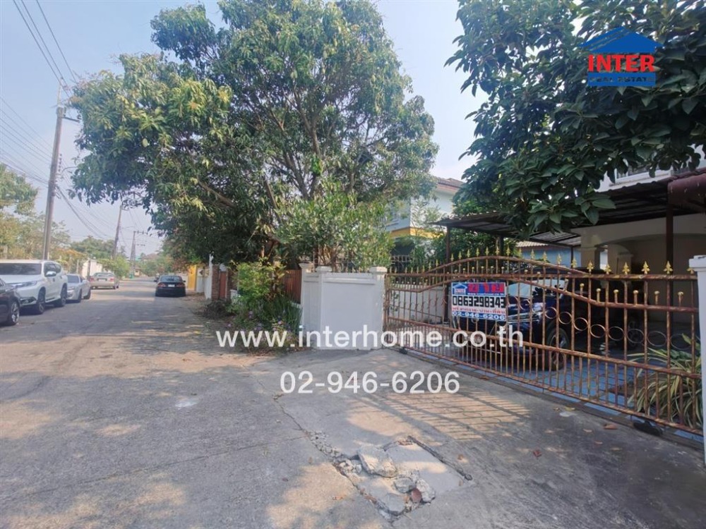 For SaleHouseMin Buri, Romklao : 2 storey detached house, 55.4 sq.w., KC Village, Garden Home Nimit, new 40, Sarasas Witthayanimit School Soi Nimit Mai 40, Nimit Mai Road, Min Buri District, Bangkok