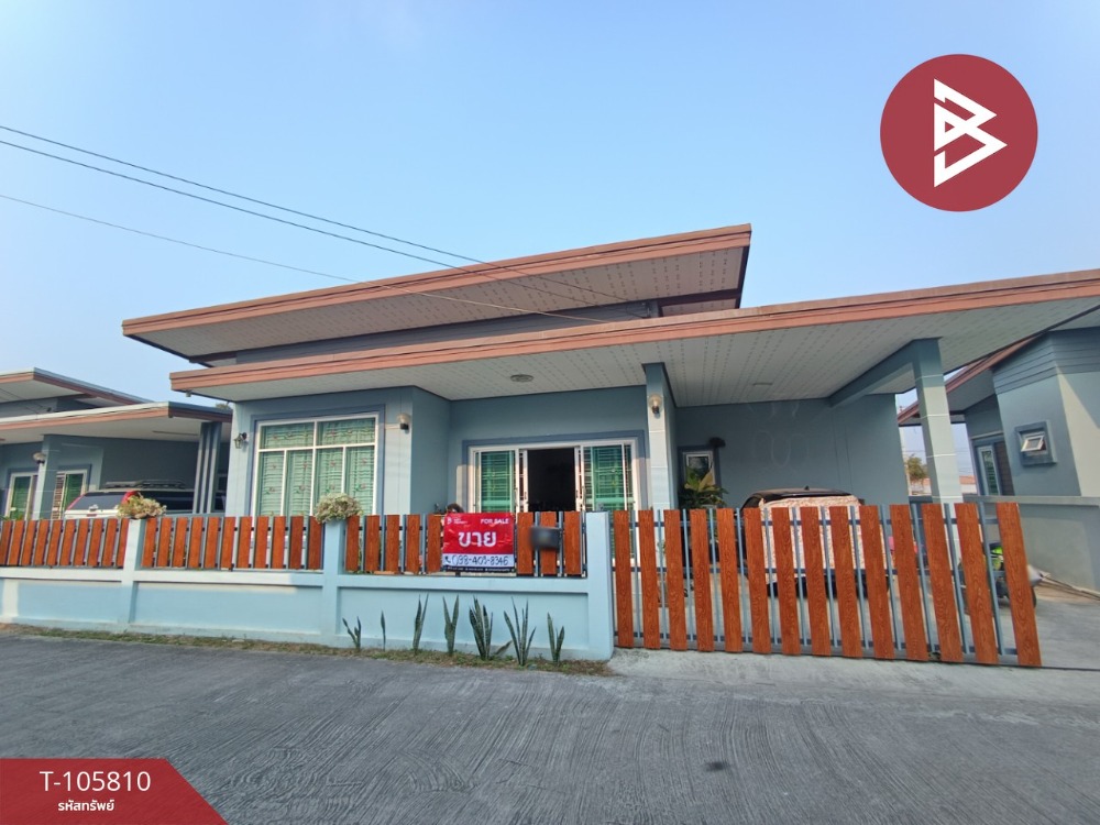 For SaleHousePattaya, Bangsaen, Chonburi : House for sale Prasop Chok Village 8, Bang Lamung, Chon Buri