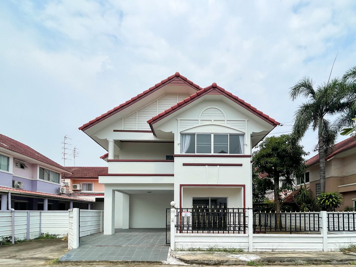 For SaleHouseRathburana, Suksawat : Detached House, Baan Ngam Charoen 4 / 3 Bedrooms (FOR SALE), Baan Ngam Charoen 4 / Detached House 3 Bedrooms (FOR SALE) DAO336