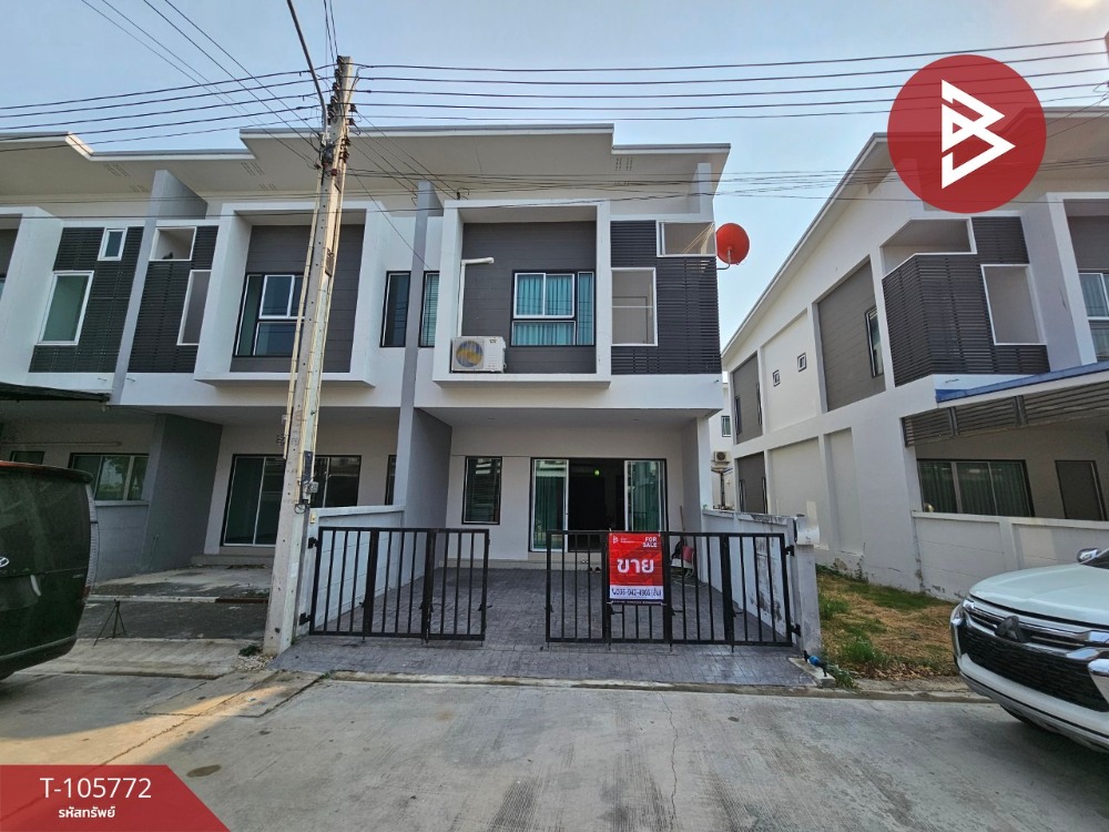 For SaleTownhousePattaya, Bangsaen, Chonburi : Townhouse for sale Arin Siri Sport Village, Baan Puey Chon Buri