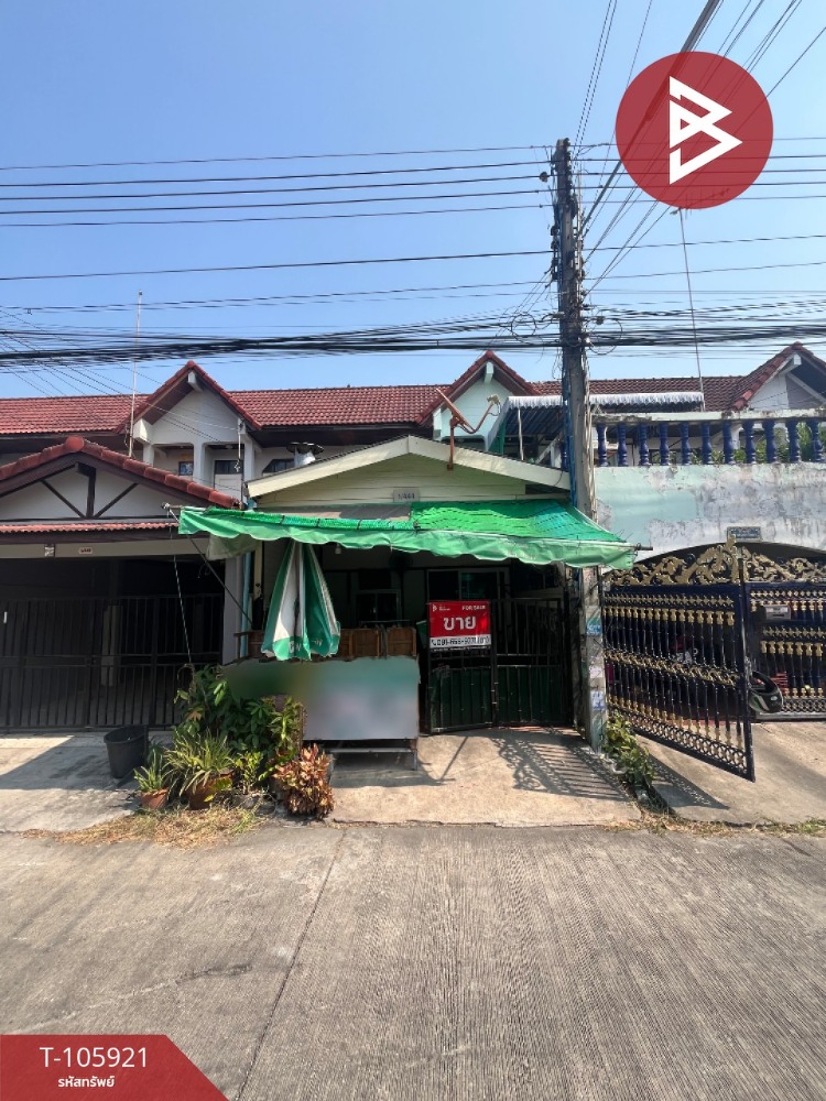 For SaleTownhouseChachoengsao : Townhouse for sale Burapha City Village, Bang Wua Bang Pakong, Chachoengsao