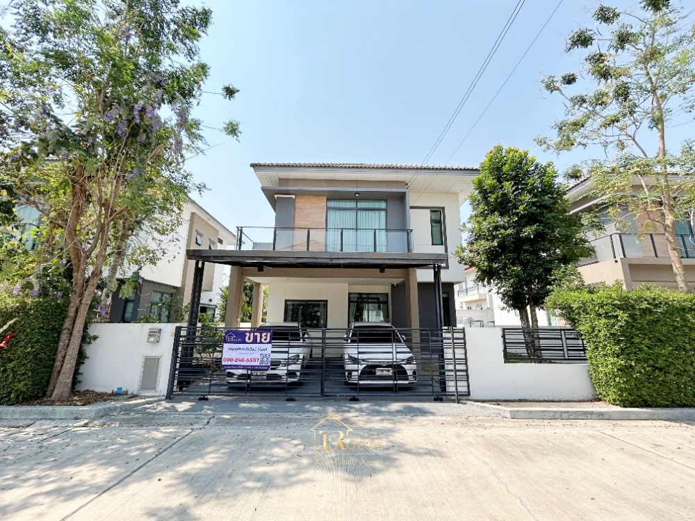 For SaleHouseChaengwatana, Muangthong : 2 storey detached house for sale. Plus every furniture Ready