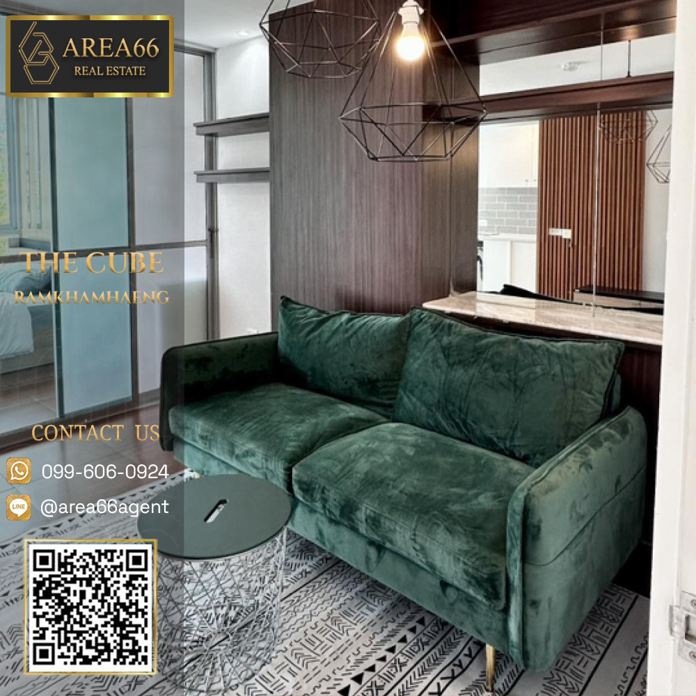 For SaleCondoRamkhamhaeng, Hua Mak : 🔥 For sale !! The Cube Condo Ramkhamhaeng