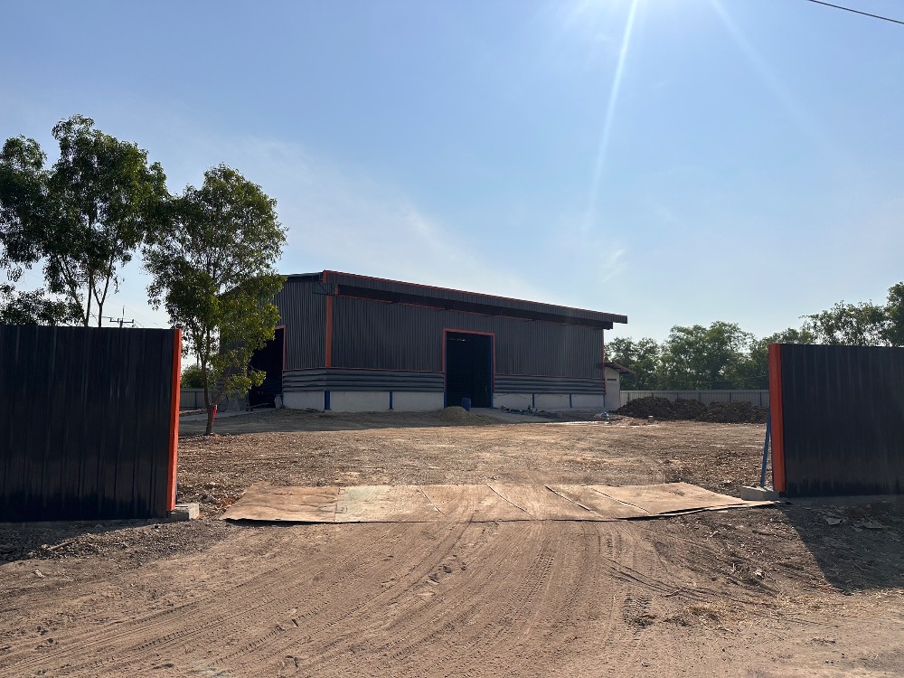 For RentWarehouseAyutthaya : 🔥 Warehouse rental/new factory Ready to use in March 2025, 10 minutes from Central Ayutthaya 🔥