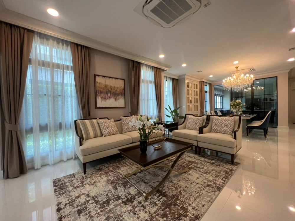 ให้เช่าบ้านพัฒนาการ ศรีนครินทร์ : House Fully furnished with 5 bedrooms in Rama 9 I NANTAWAN Rama 9