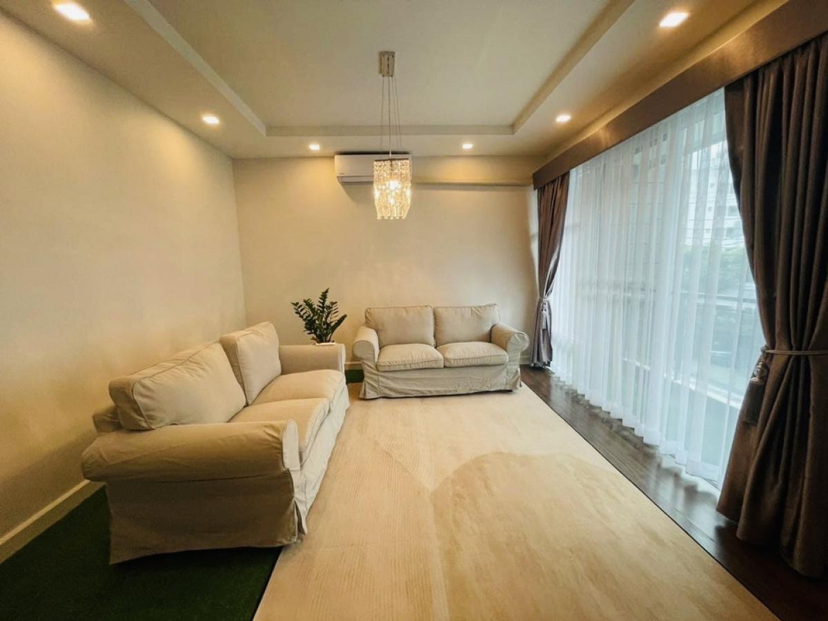 For RentTownhouseOnnut, Udomsuk : 3 -story townhome for rent "Town, Avenue Srinakarin Onnut 68", beautifully decorated