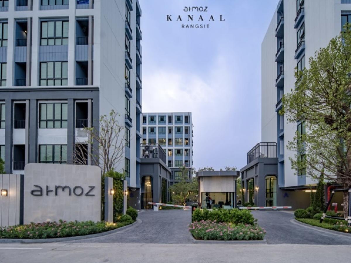 For RentCondoPathum Thani,Rangsit, Thammasat : Condo for rent, Atmoz Canal Rangsit