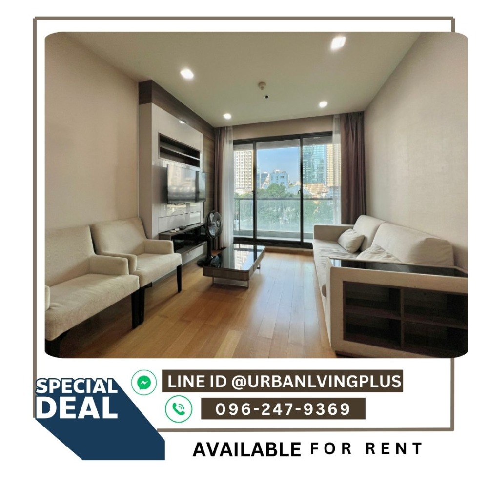 For RentCondoSathorn, Narathiwat : ( U20250219100 ) Tel/Line 096-247-9369 / FOR RENT The Address Sathorn  / 2 bedroom, 2 bathroom, 66 Sq.M. furnished, Special Deal!!