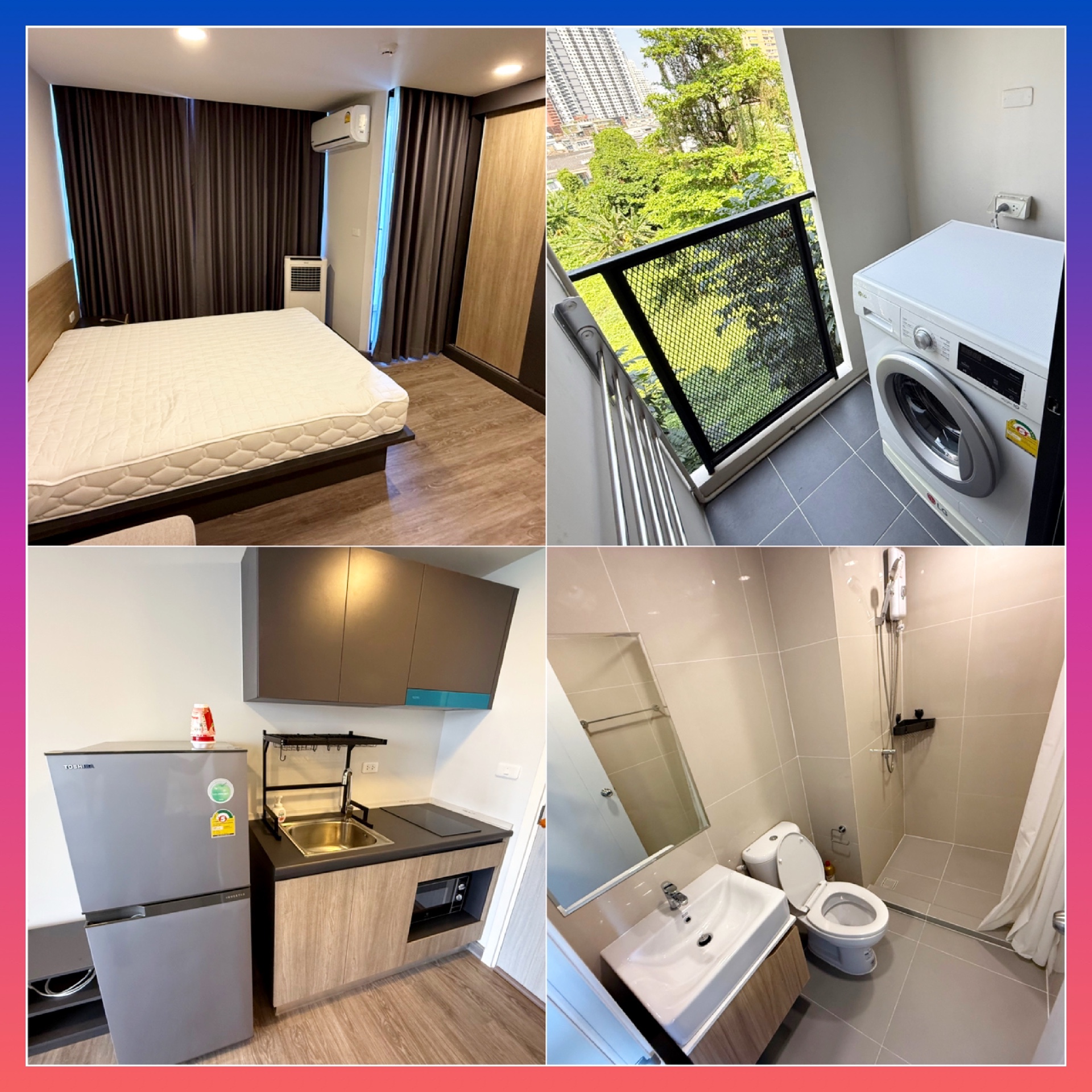 For RentCondoWongwianyai, Charoennakor : Flexi Sathorn Charoen Nakhon Condo for rent near BTS Krung Thon Buri, Sena, Wongwian Yai, Samitivej Somdet Phra Pinklao, Rama 3, Charoen Krung, Bang Rak, Bangkok, Christian, Express Boat